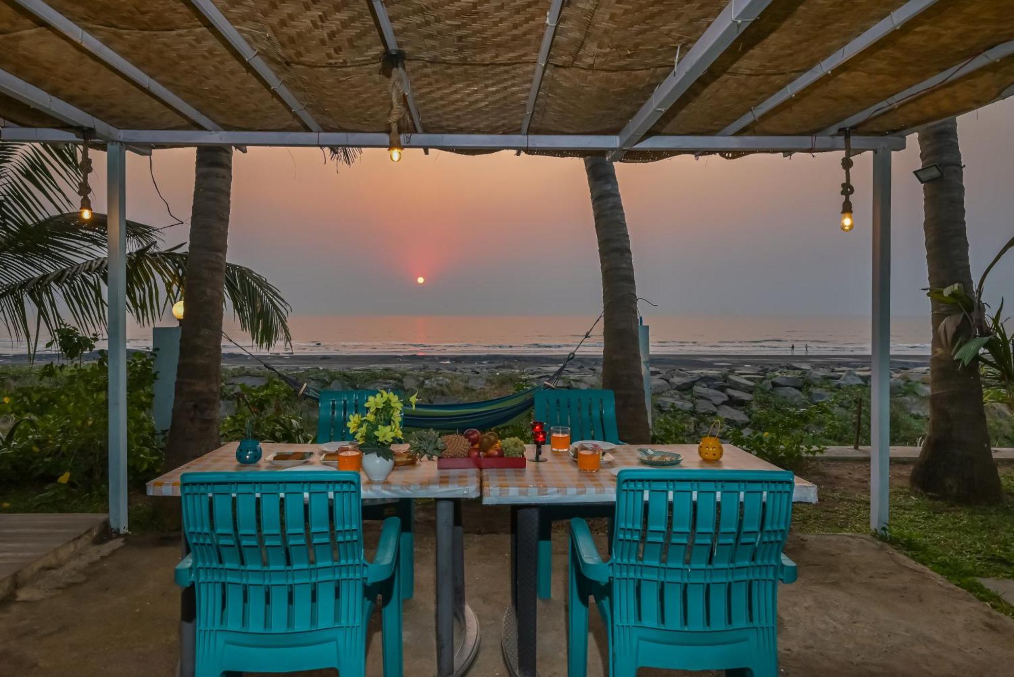 En Ocean Infinity Pool Villa Overlooking Sea ,Beach Touch Alibag Bagian luar foto